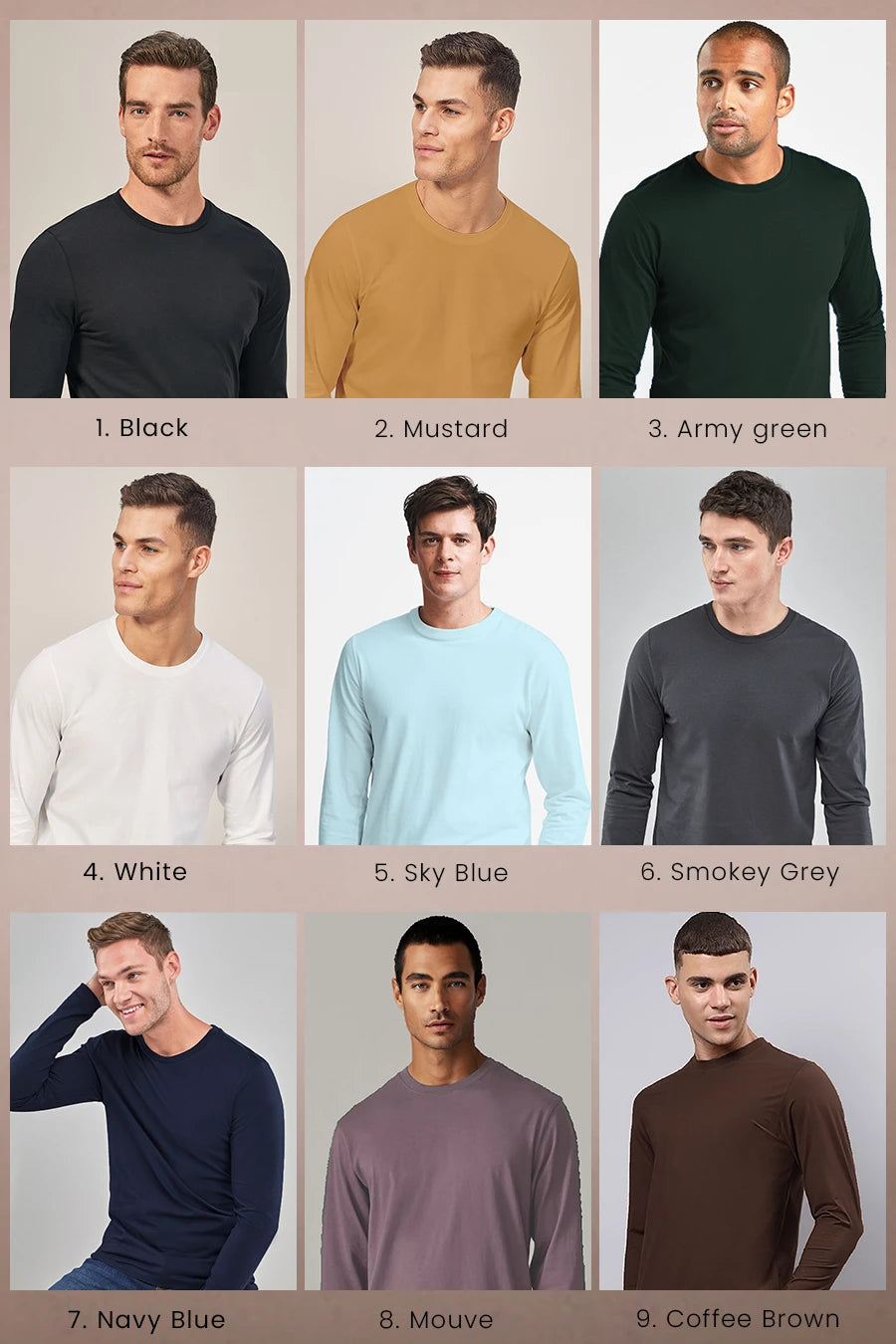 Pick Any 3 Full Sleeve T-shirt