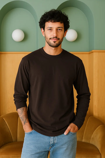 Classic Full sleeve in Coffee Brown