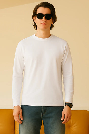 Classic Full sleeve in White