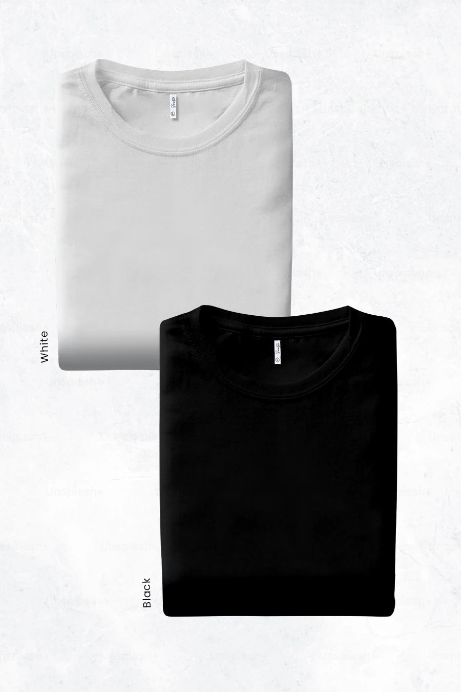 Pack 2 - Black & White - Classic Crew