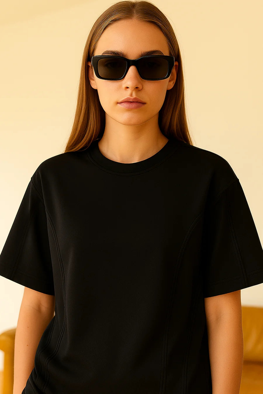 Black Oversized T-shirt