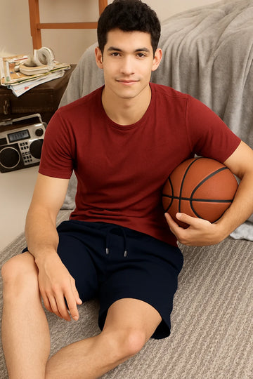 Midnight Blue - Terry Shorts