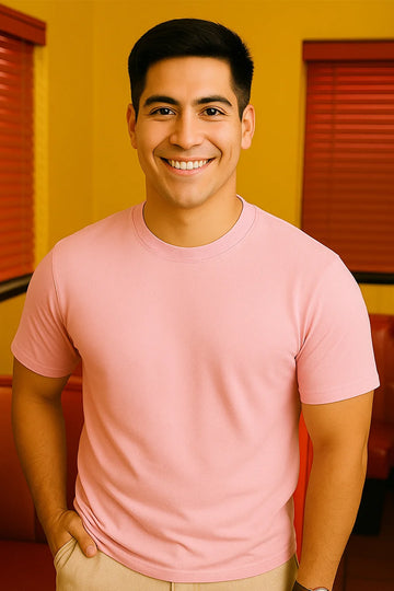 Classic Crew in Light Pink