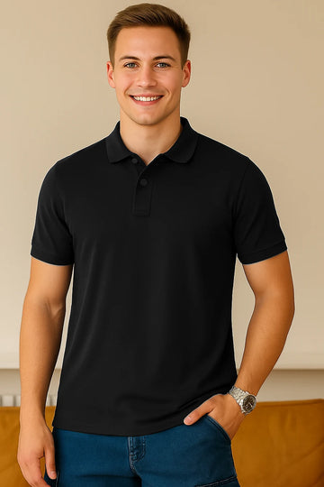 Classic Polo in Black