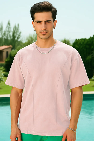 Vintage Pink Oversized T-shirt