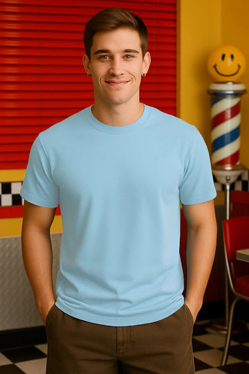 Classic Crew in Sky Blue