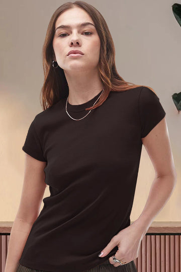 Classic Crew in Coffee Brown