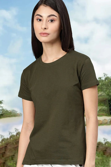 Classic Crew in Olive