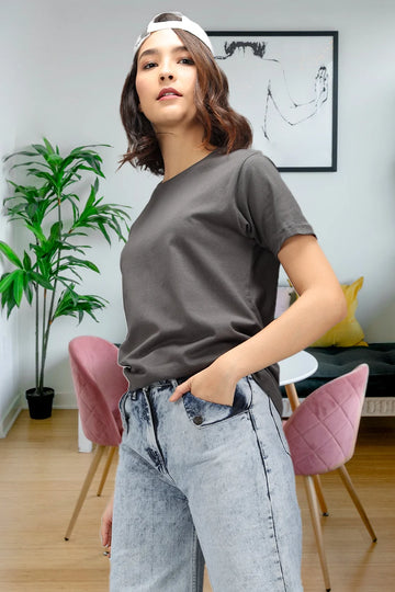 Smoky Grey - Classic Relax Crew