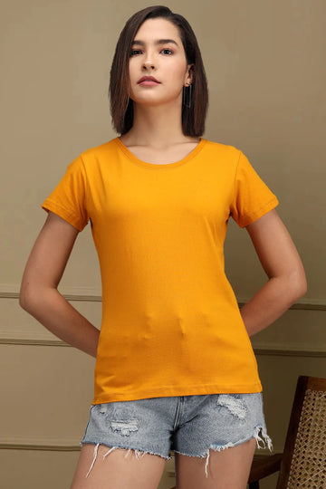 Classic Crew in Mustard
