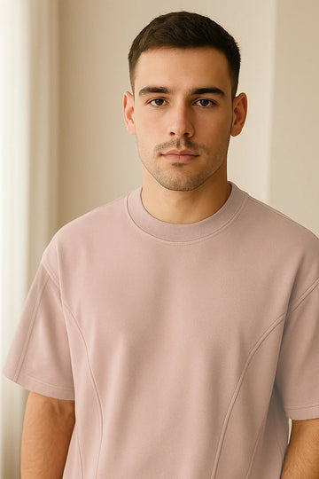 Vintage Pink Oversized T-shirt