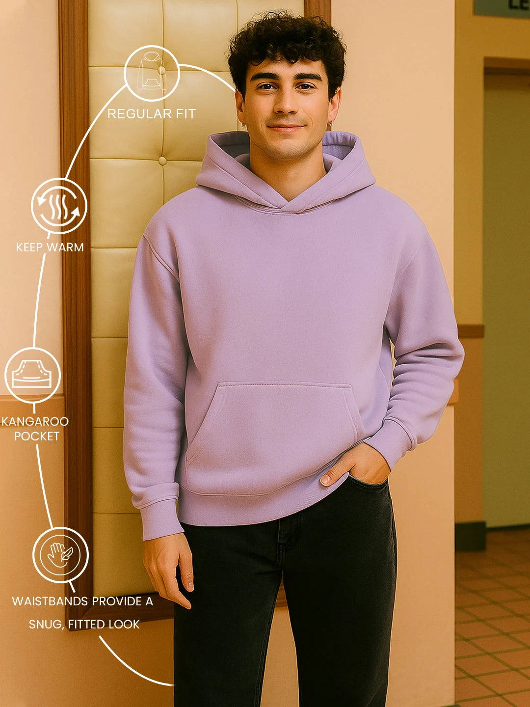 Lavander - Fleece Hoodie