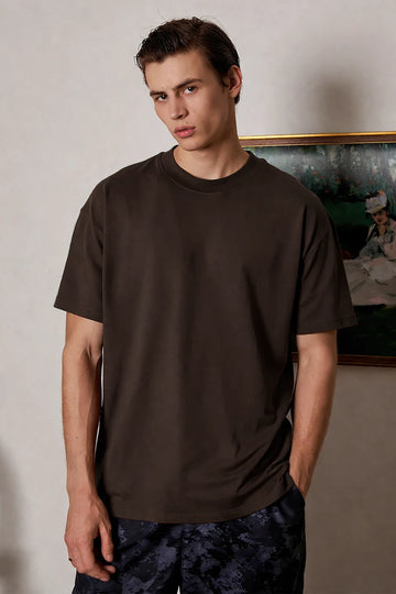 Classic Crew in Coffee Brown