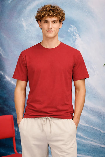 Classic Crew in Red