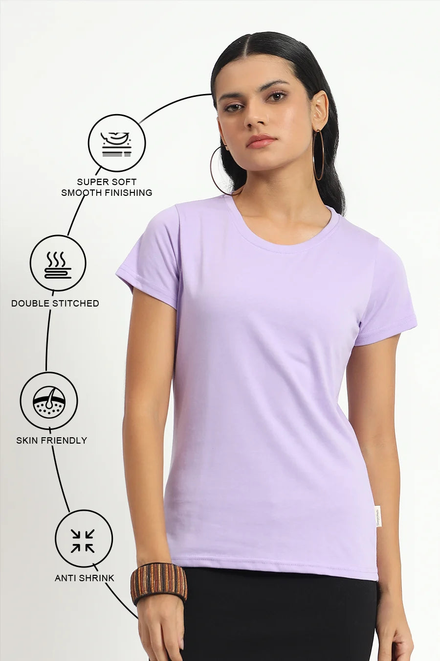 Classic Crew in Periwinkle