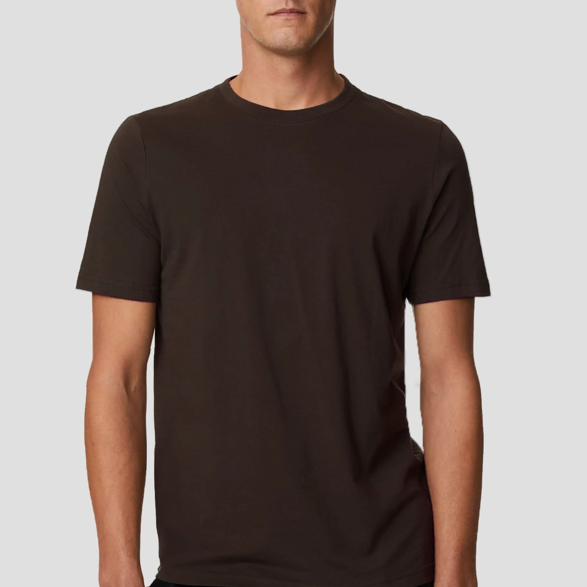 Classic Crew in Coffee Brown