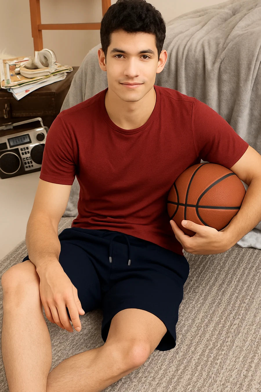 Midnight Blue - Terry Shorts