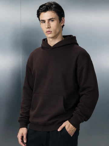 Brown - Fleece Hoodie