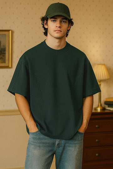 Deep Green Oversized T-shirt