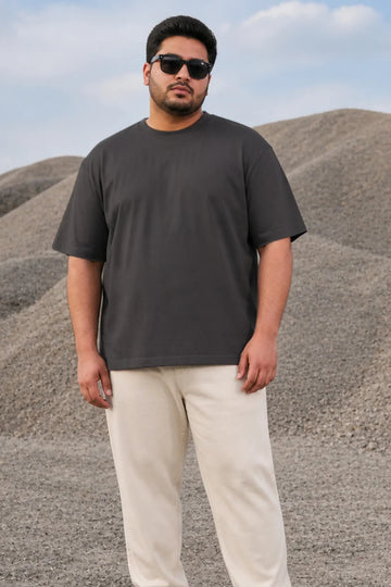 Plus Size - Smoky Grey - Classic Crew
