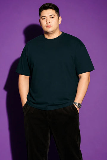 Plus Size - Deep Sea Blue - Classic Crew