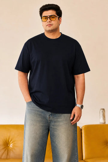 Plus Size - Midnight Blue - Classic Crew