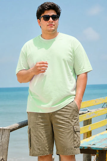 Plus Size - Mint Green - Classic Crew