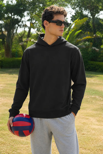 Black - Fleece Hoodie
