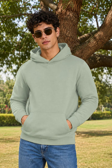 Sage Green - Fleece Hoodie