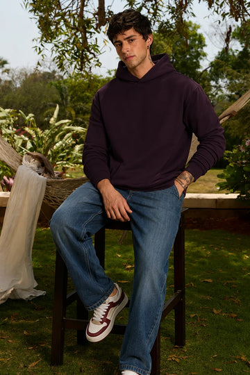Wine - Fleece Hoodie
