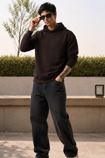Brown - Fleece Hoodie
