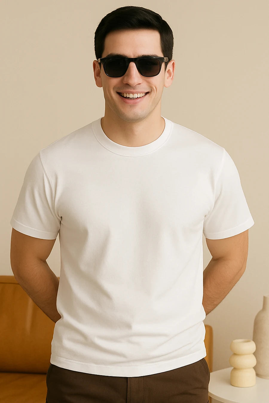 Classic Crew in White