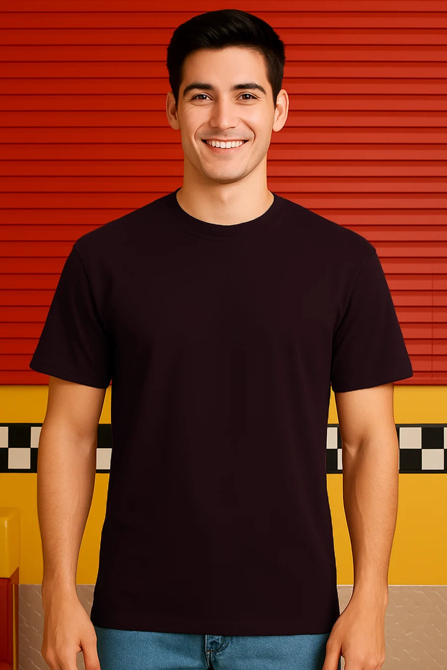 Classic Crew in Wine