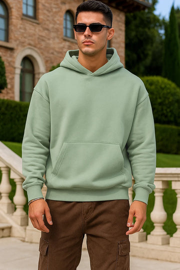 Sage Green - Fleece Hoodie