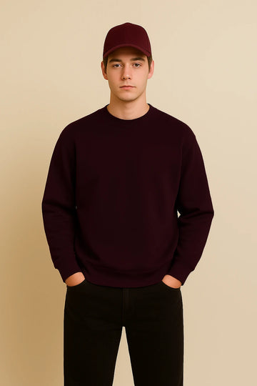 Wine - Fleece Sweatshirt