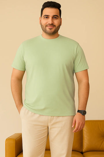 Plus Size - Mint Green - Classic Crew