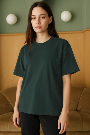 Deep Green Oversized T-shirt