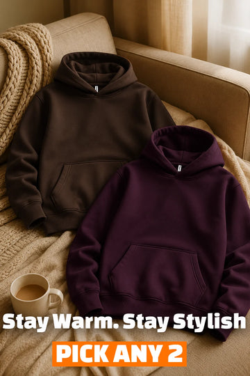 Pick Any 2 - Men Hoodie Combo