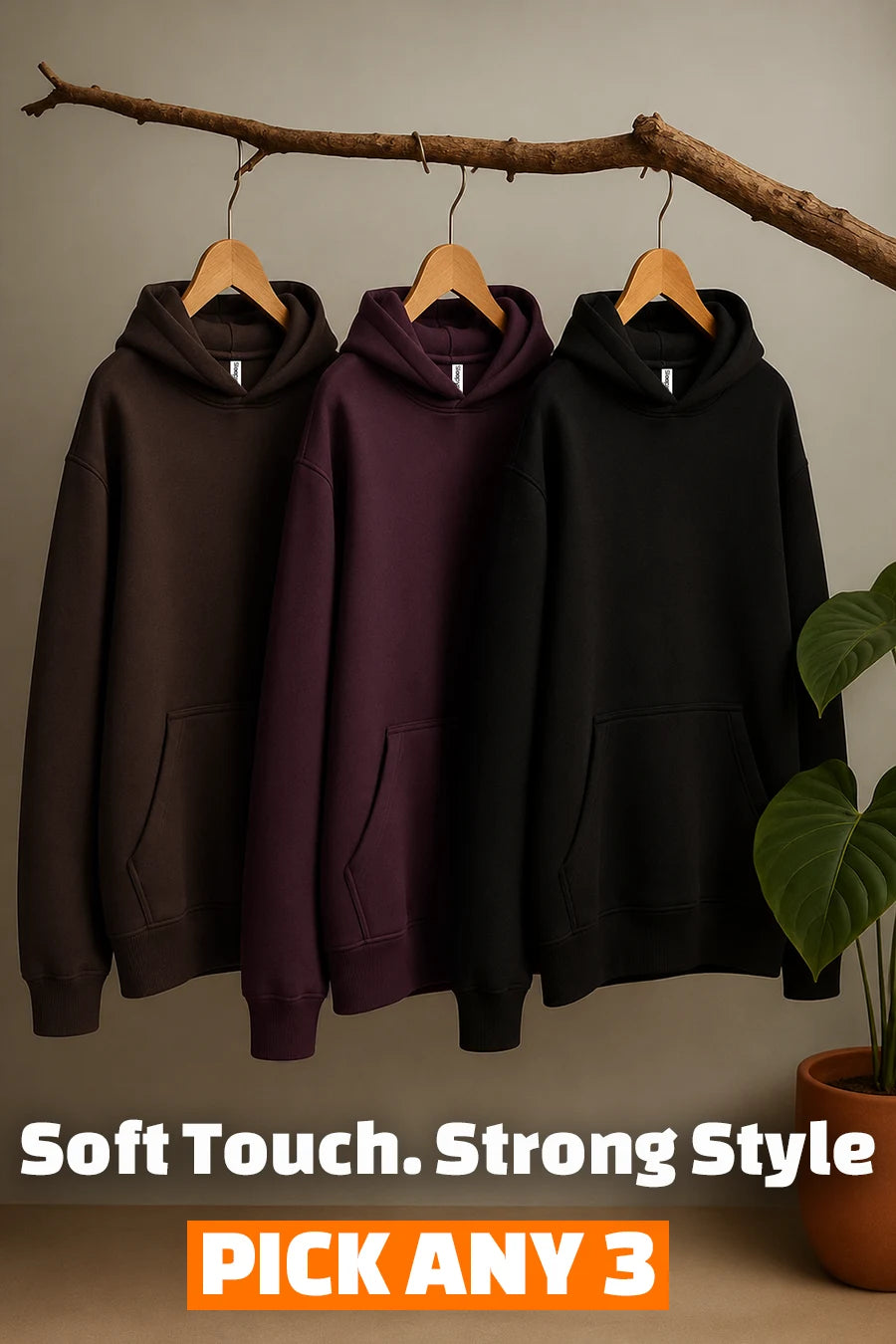 Pick Any 3 - Men Hoodie Combo