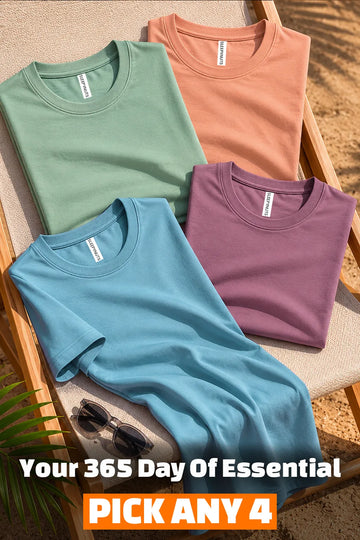 Pick Any 4 Women Relax Fit T-Shirt