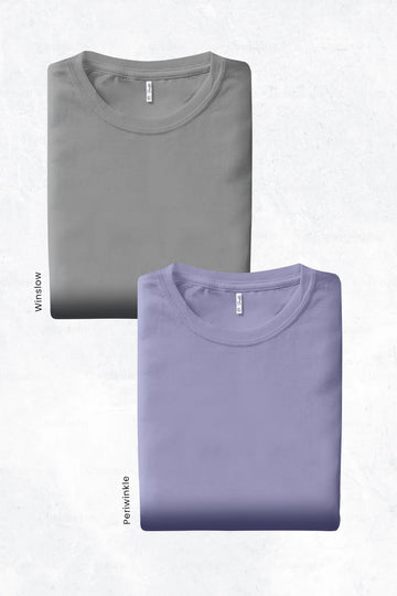 Pack 2 - Periwinkle & Winslow - Classic Crew