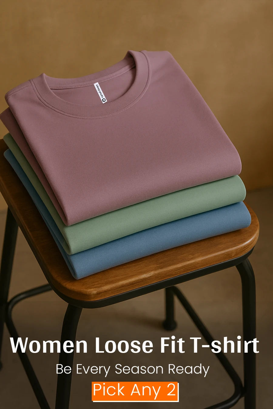 Pick Any 2 Women Relax Fit T-Shirt