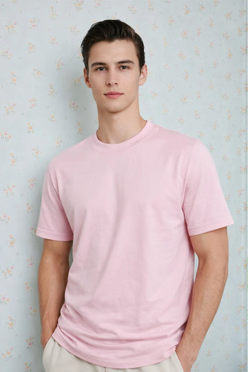 Classic Crew in Light Pink