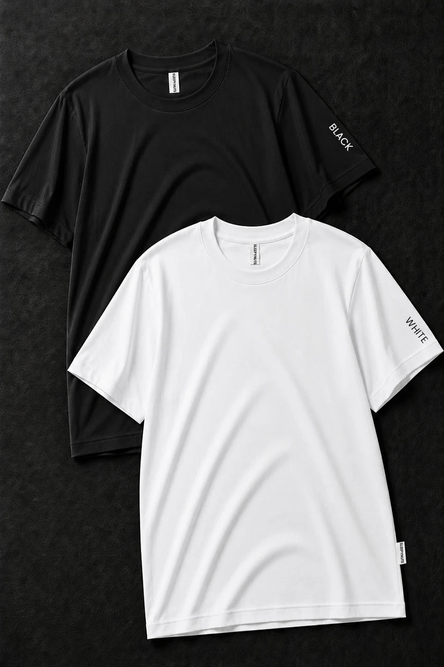 Pack 2 - Black & White - Classic Crew