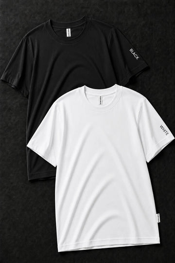 Pack 2 - Black & White - Classic Crew