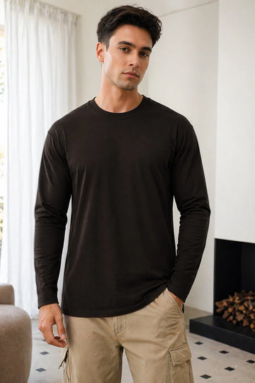 Classic Full sleeve in Coffee Brown