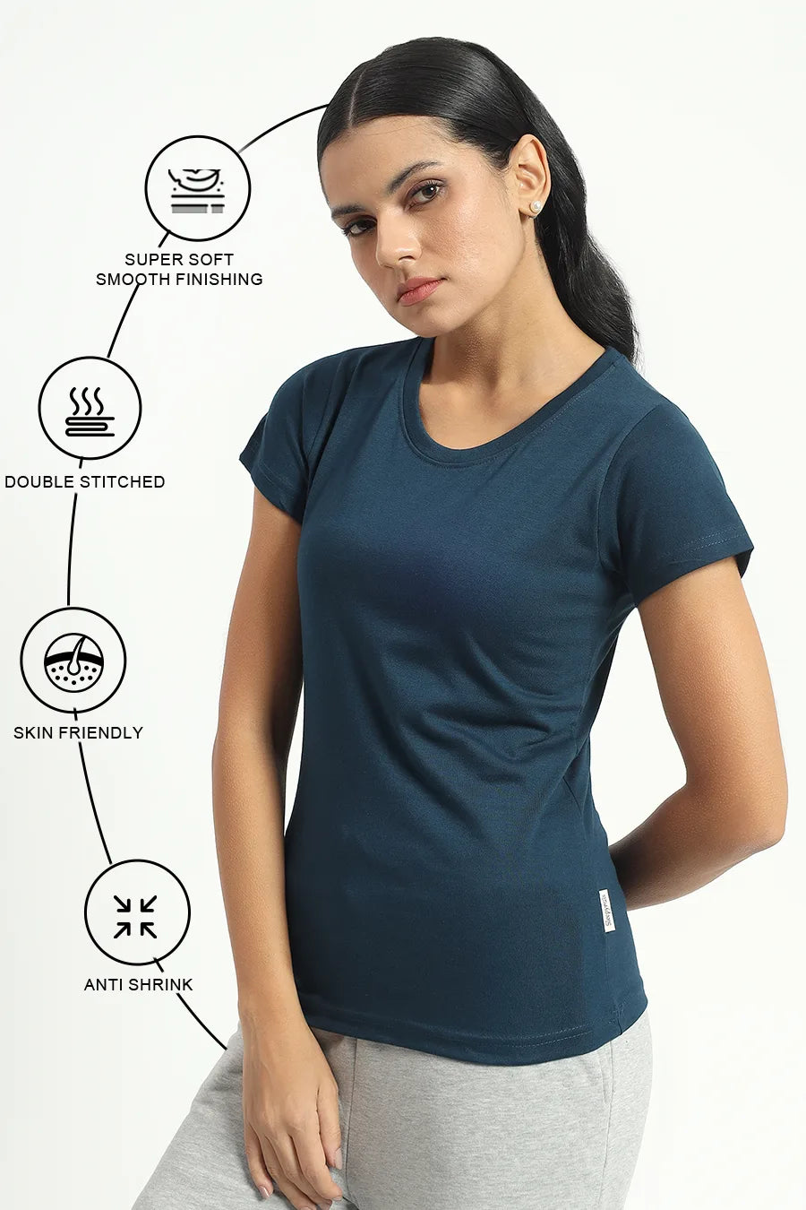 Classic Crew in Deep Sea Blue